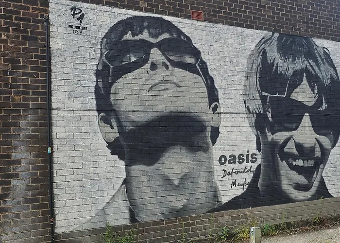 Forest View- Oasis Mural -Didsbury Zen Sleeps 10